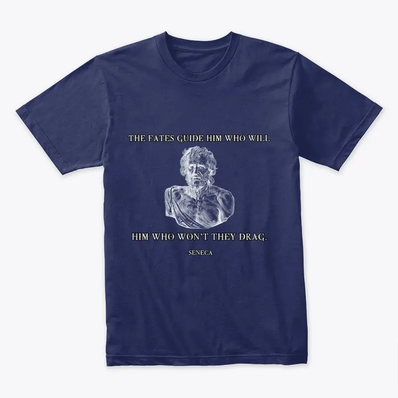 Seneca Stoic Philosophy Quote Tee