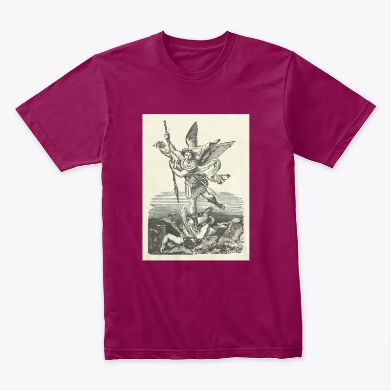 St. Michael Slaying Satan Tee